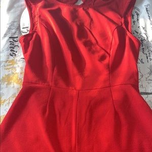 Monteau Red Romper